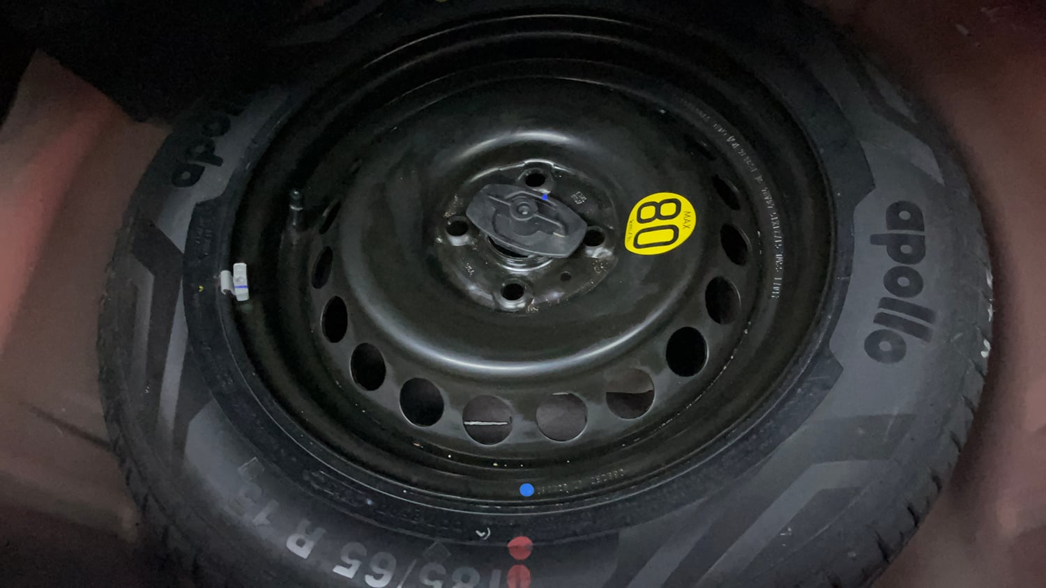 Used 2024 Maruti Suzuki Baleno Alpha MT Petrol Manual tyres SPARE TYRE VIEW
