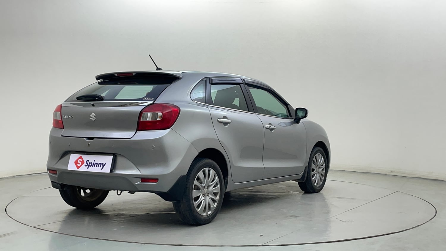 Used 2018 Maruti Suzuki Baleno Zeta 1.2 AT Petrol Automatic exterior RIGHT REAR CORNER VIEW