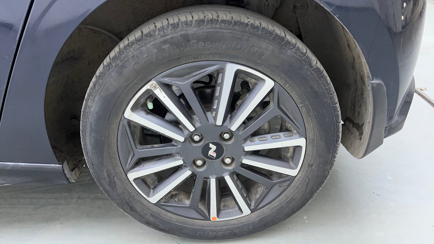 Used 2022 Hyundai i20 N Line N8 1.0 Turbo DCT Petrol Automatic tyres LEFT REAR TYRE RIM VIEW