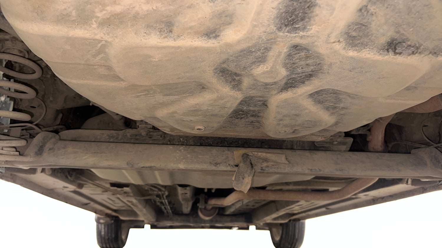 Used 2022 Tata Punch Creative AMT Petrol Automatic extra REAR UNDERBODY VIEW (TAKEN FROM REAR)
