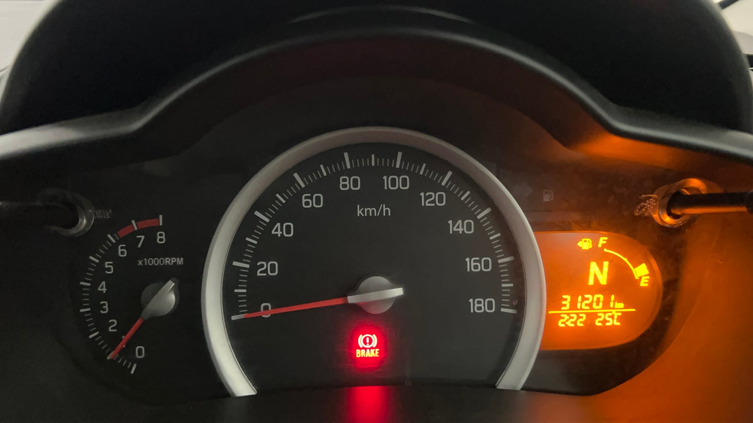 Used 2017 Maruti Suzuki Celerio ZXi AMT Petrol Automatic interior CLUSTERMETER VIEW