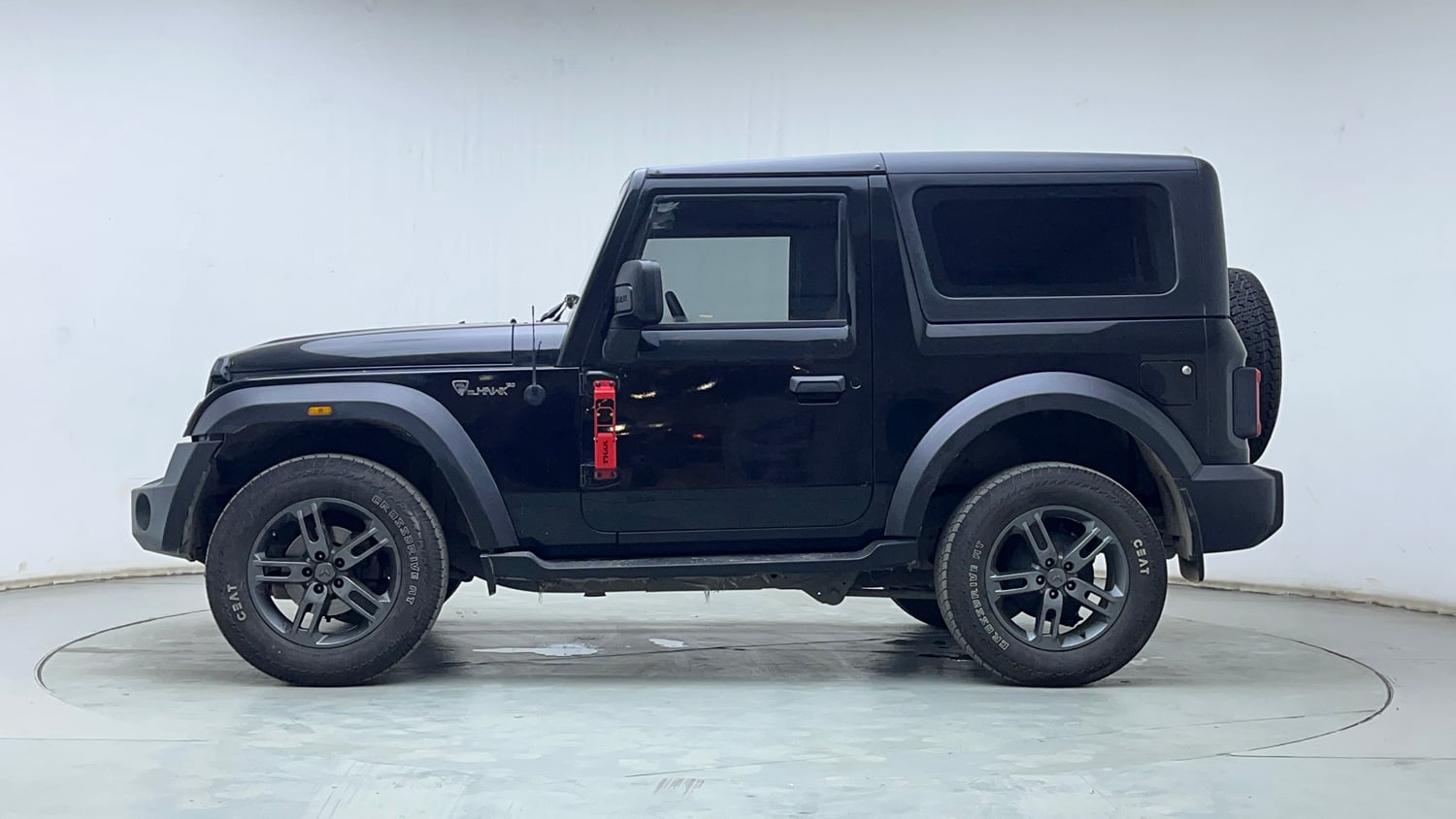 Used 2024 Mahindra Thar LX Hard Top Diesel MT RWD Diesel Manual exterior LEFT SIDE VIEW