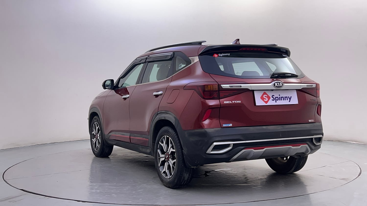 Used 2019 kia Seltos GTX Plus DCT 1.4 Petrol Automatic exterior LEFT REAR CORNER VIEW