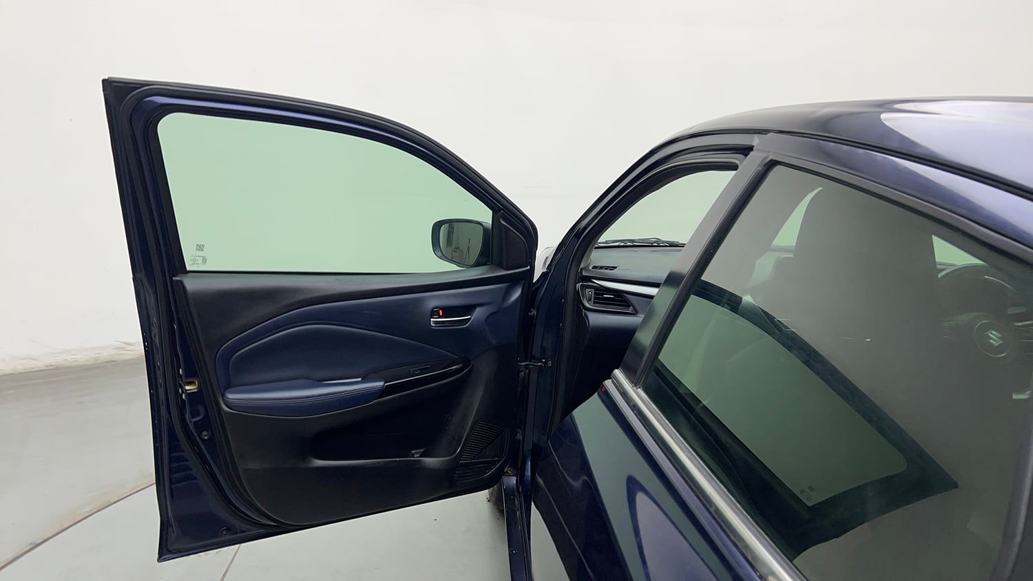 Used 2022 Maruti Suzuki Baleno Alpha MT Petrol Manual interior LEFT FRONT DOOR OPEN VIEW