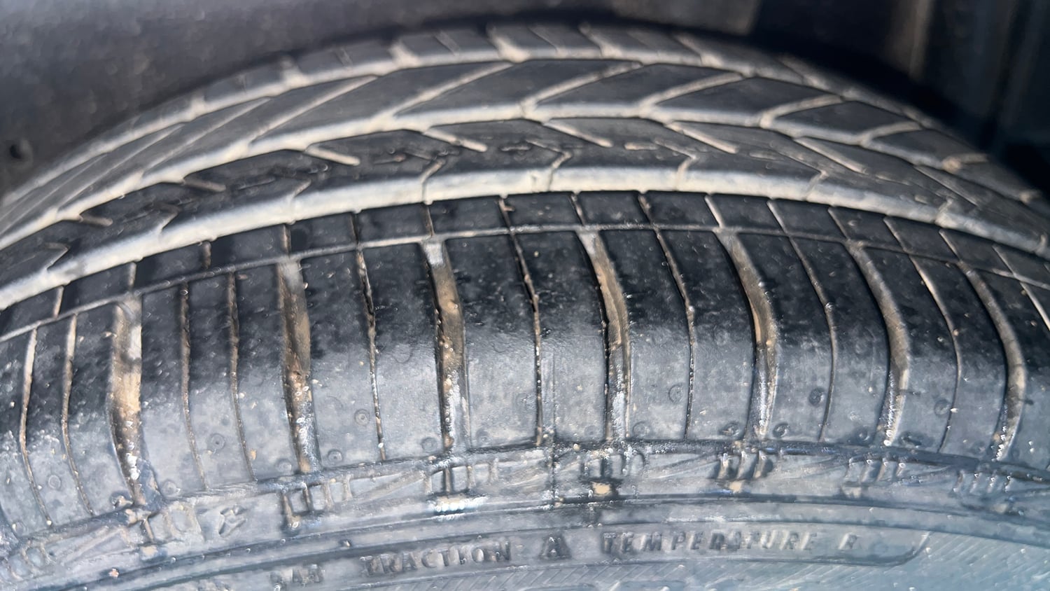 Used 2016 Maruti Suzuki Celerio ZXi AMT Petrol Automatic tyres LEFT REAR TYRE TREAD VIEW