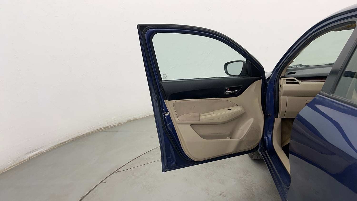 Used 2018 Maruti Suzuki Dzire VXi Petrol Manual interior LEFT FRONT DOOR OPEN VIEW