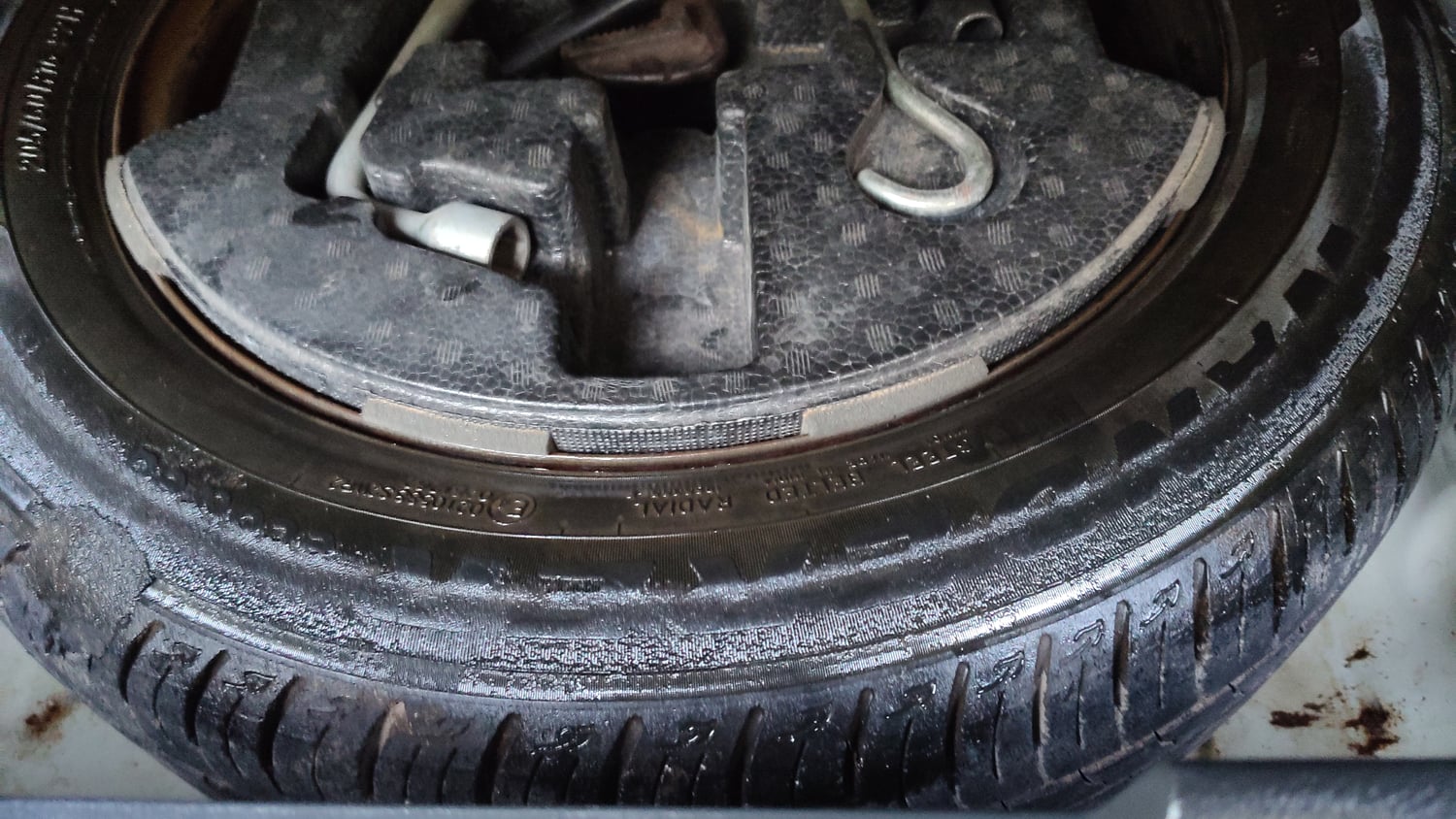 Used 2021 Toyota Urban Cruiser Mid Grade MT Petrol Manual tyres SPARE TYRE VIEW