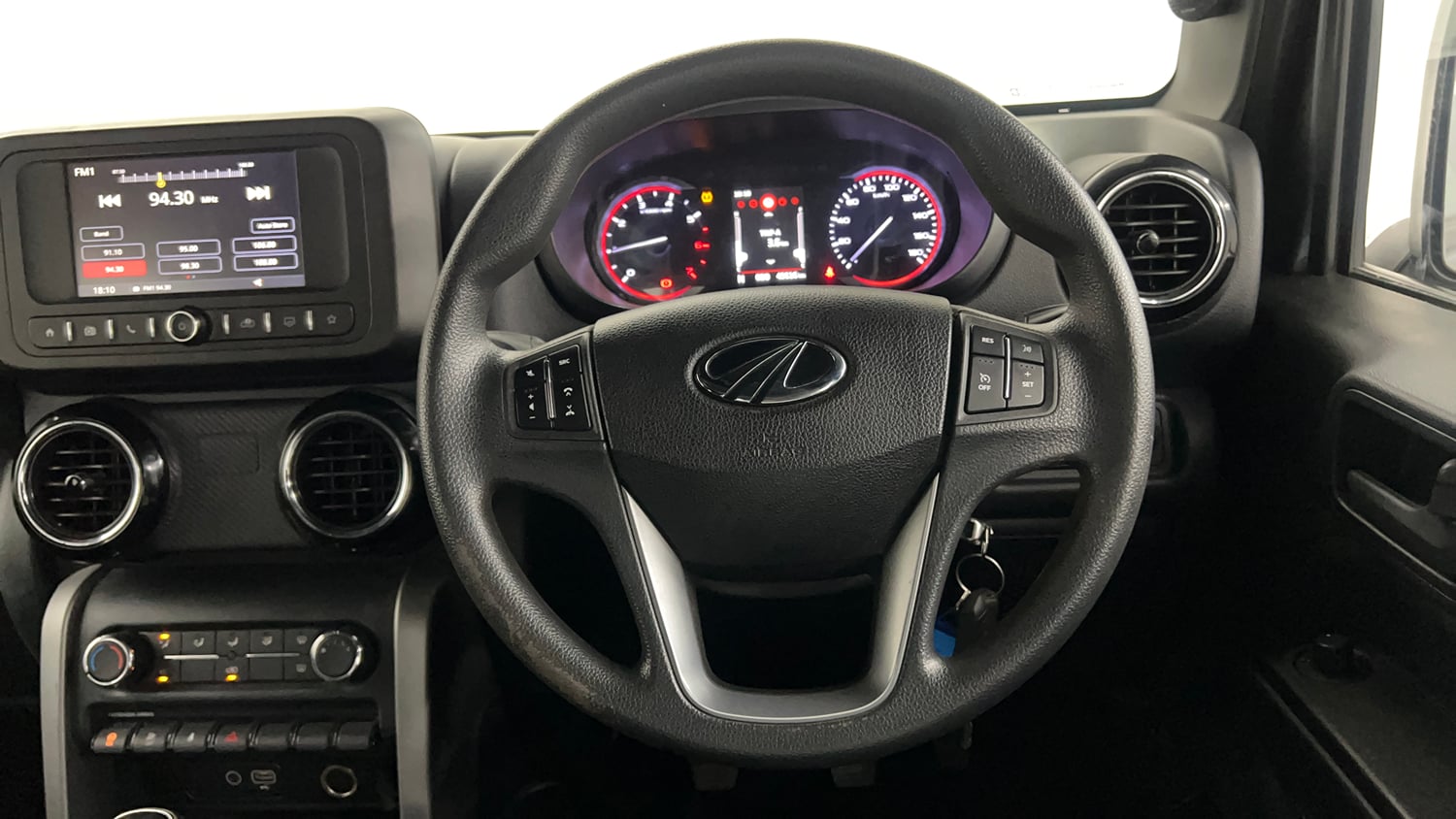 Used 2022 mahindra Thar LX Hard Top Petrol MT 4WD Petrol Manual interior STEERING VIEW