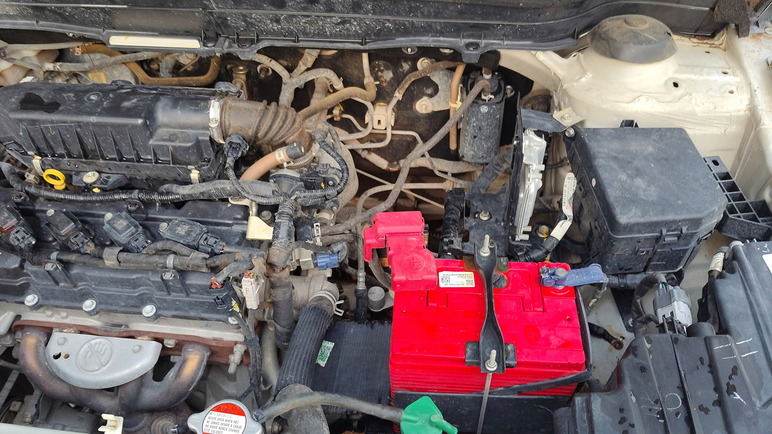 Used 2021 Toyota Urban Cruiser Mid Grade MT Petrol Manual engine ENGINE LEFT SIDE VIEW