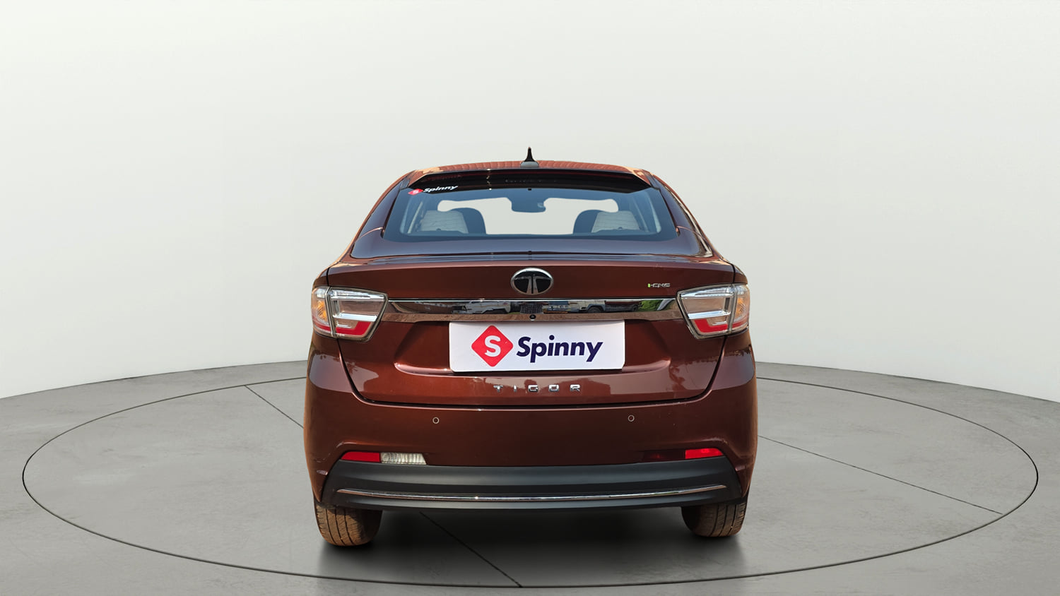 Used 2025 Tata Tigor XZA Plus iCNG Cng Automatic exterior BACK VIEW
