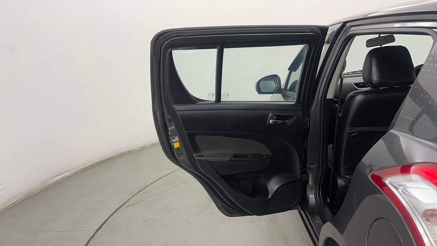 Used 2015 Maruti Suzuki Swift ZDi Diesel Manual interior LEFT REAR DOOR OPEN VIEW