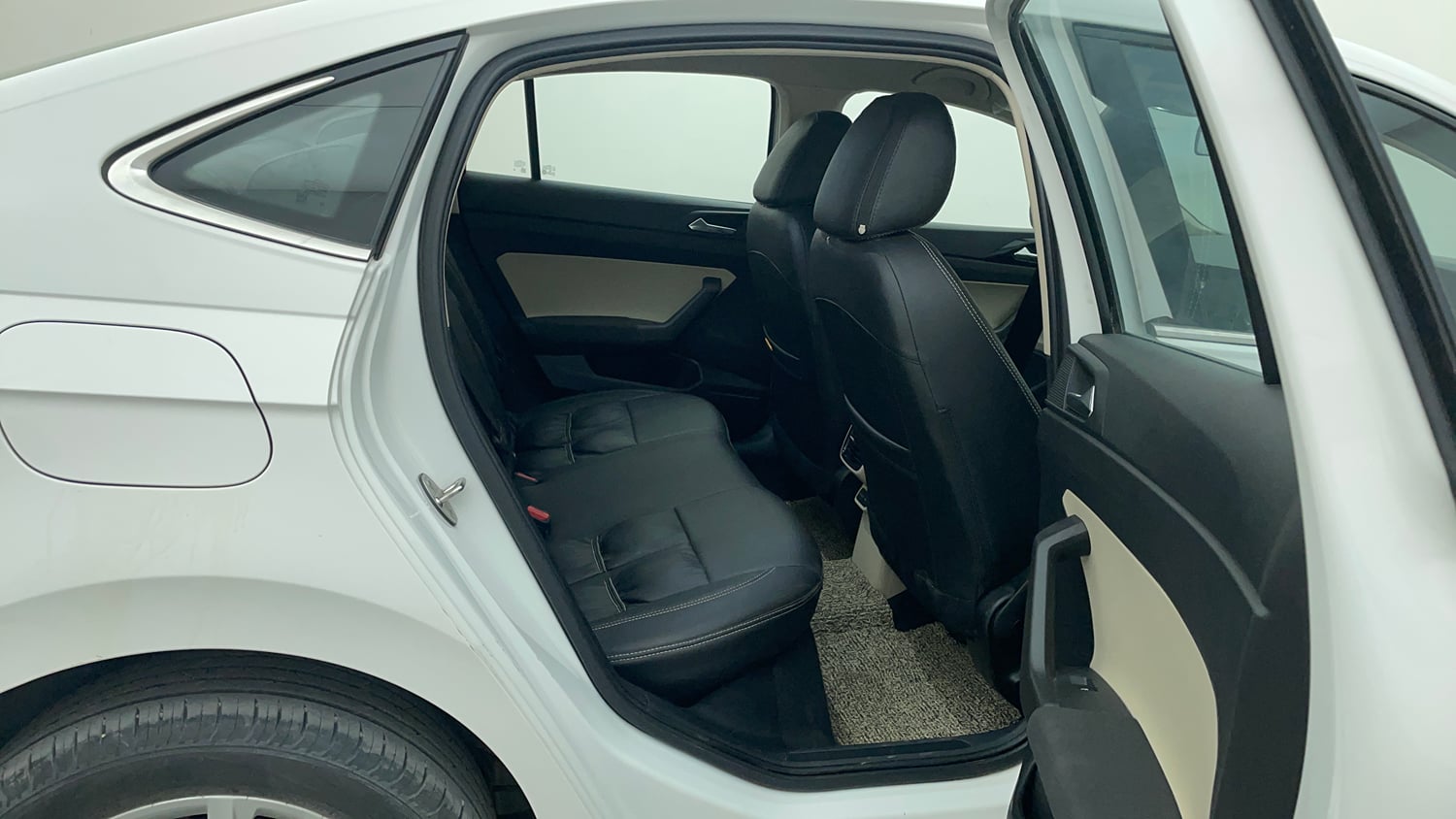 Used 2024 Skoda Slavia Ambition 1.0L TSI AT Petrol Automatic interior RIGHT SIDE REAR DOOR CABIN VIEW