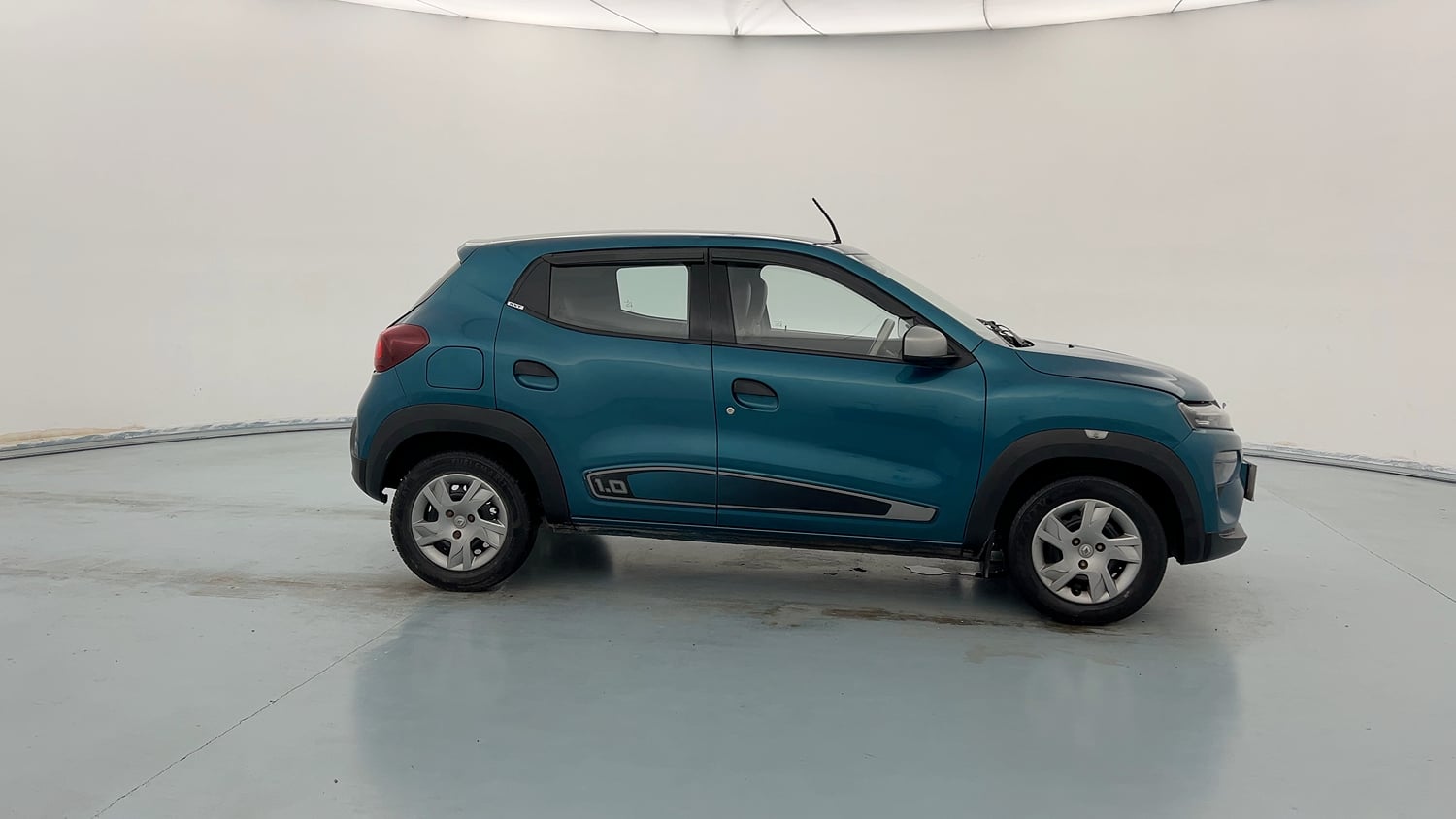 Used 2021 Renault Kwid RXT 1.0 (O) Petrol Manual exterior RIGHT SIDE VIEW