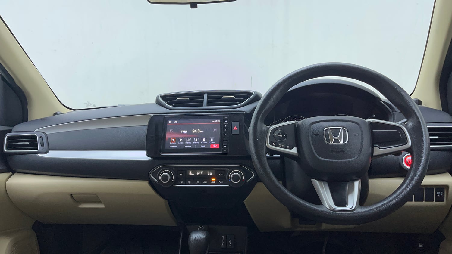 Used 2023 Honda Amaze VX 1.2 Petrol CVT Petrol Automatic interior DASHBOARD VIEW