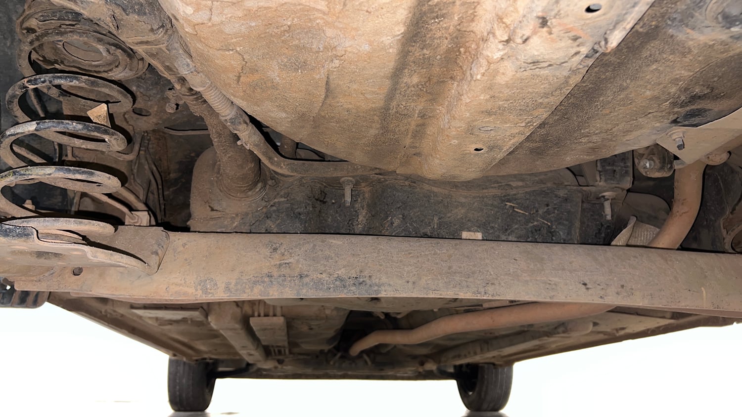 Used 2019 Hyundai Santro Asta Petrol Manual extra REAR UNDERBODY VIEW (TAKEN FROM REAR)