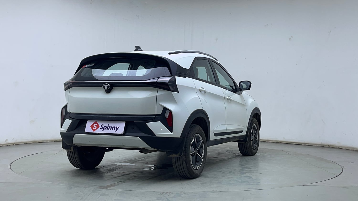 Used 2024 Tata Nexon Creative Plus 1.2 Revotron Petrol 6MT Petrol Manual exterior RIGHT REAR CORNER VIEW