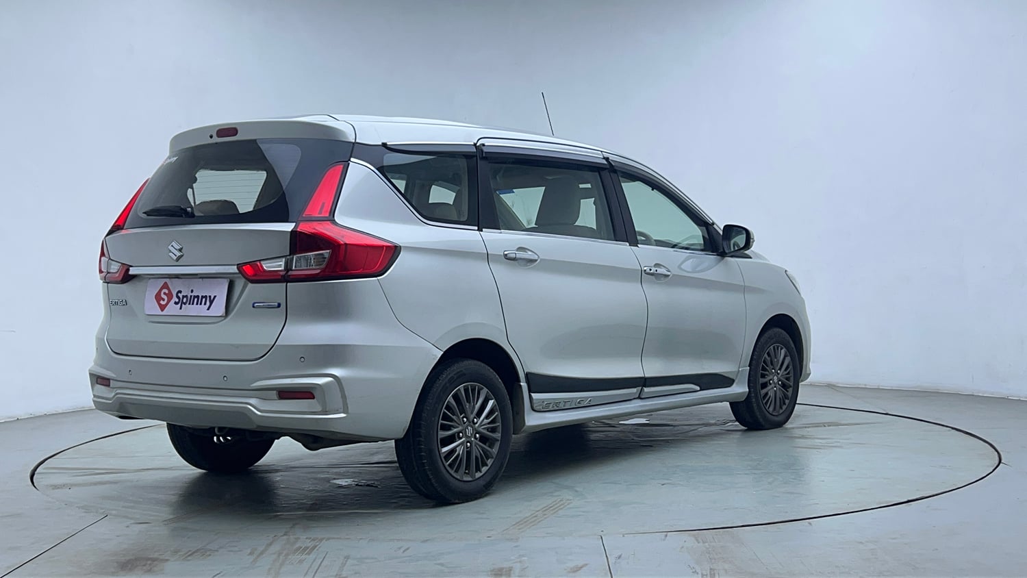 Used 2021 Maruti Suzuki New Ertiga ZXi AT Petrol Automatic exterior RIGHT REAR CORNER VIEW
