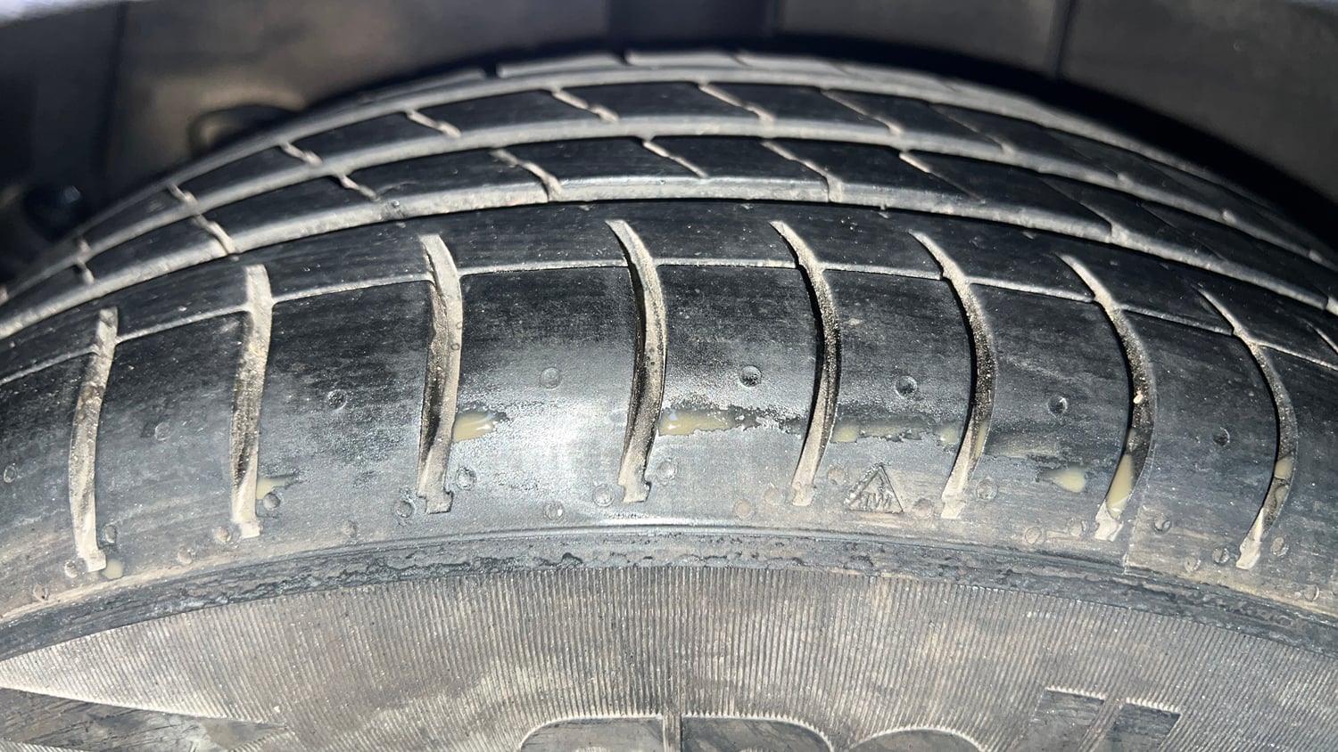 Used 2017 Hyundai Xcent SX Petrol Manual tyres RIGHT REAR TYRE TREAD VIEW