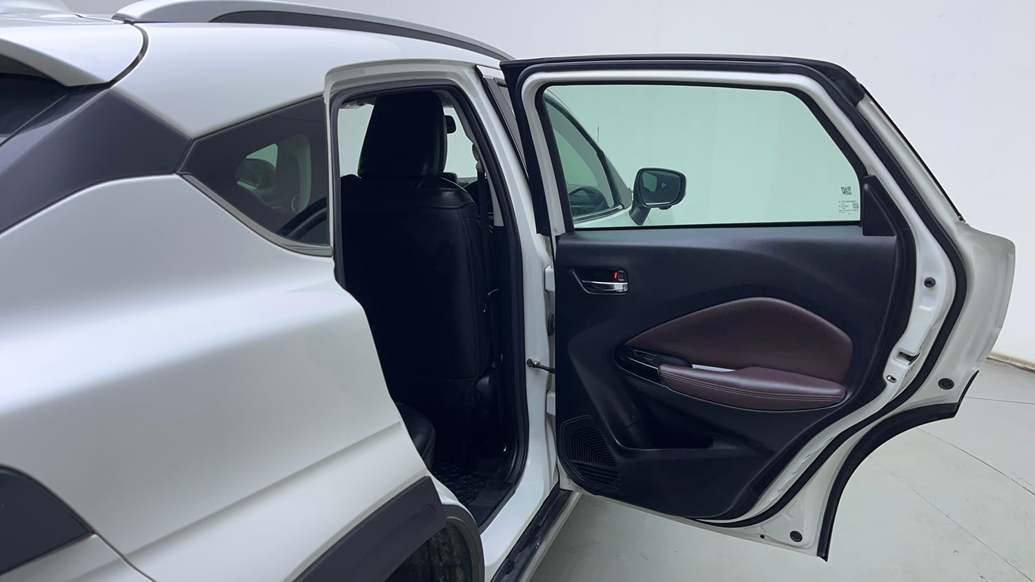 Used 2024 Maruti Suzuki Fronx Alpha 1.0L Turbo 6 AT Petrol Automatic interior RIGHT REAR DOOR OPEN VIEW