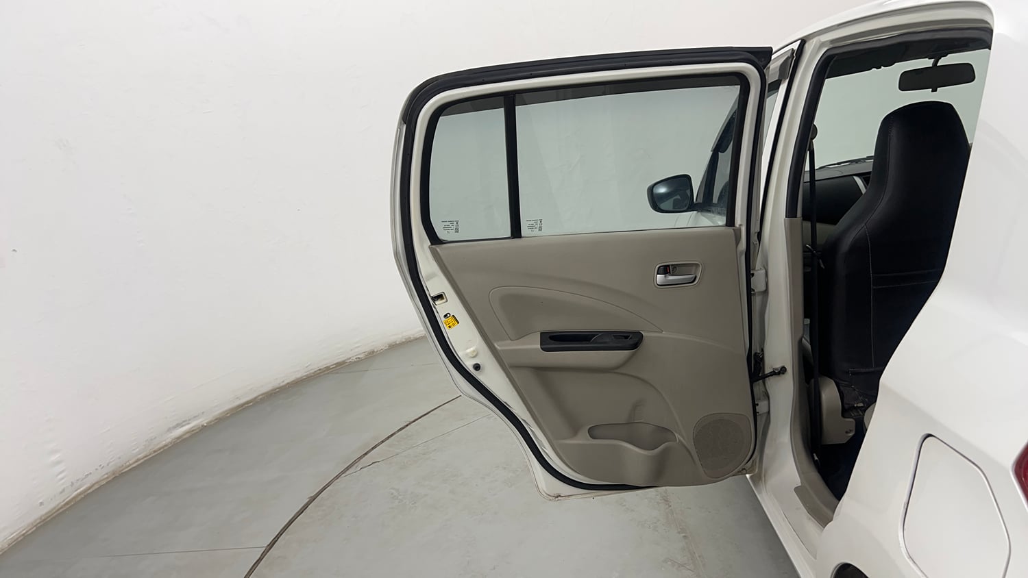 Used 2015 Maruti Suzuki Celerio VXi Petrol Manual interior LEFT REAR DOOR OPEN VIEW