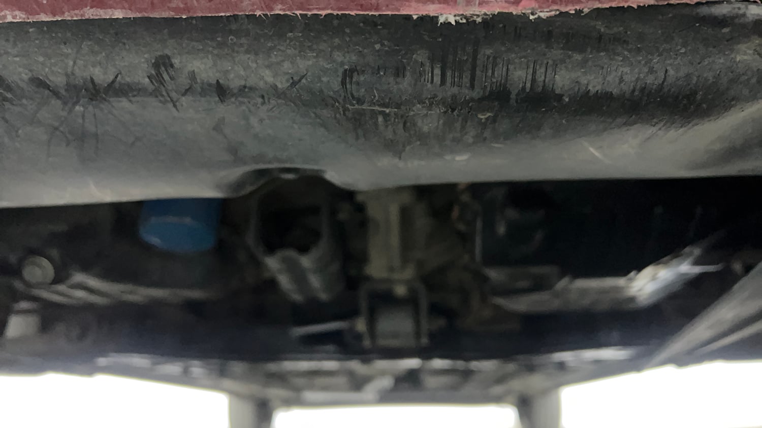 Used 2017 Hyundai Grand i10 Magna AT 1.2 Kappa VTVT Petrol Automatic extra FRONT LEFT UNDERBODY VIEW