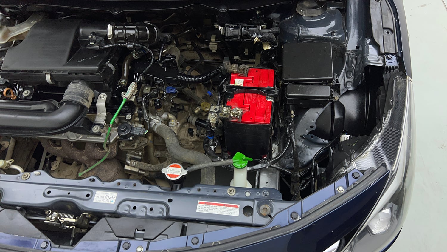 Used 2022 Maruti Suzuki Baleno Alpha MT Petrol Manual engine ENGINE LEFT SIDE VIEW