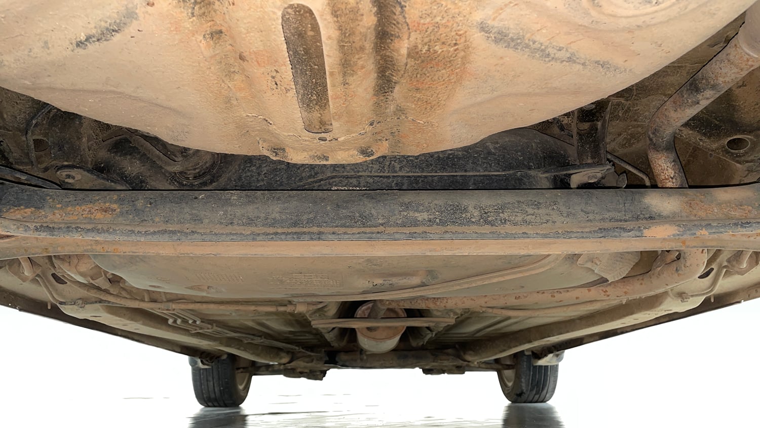 Used 2018 Maruti Suzuki Baleno Zeta 1.2 AT Petrol Automatic extra REAR UNDERBODY VIEW (TAKEN FROM REAR)