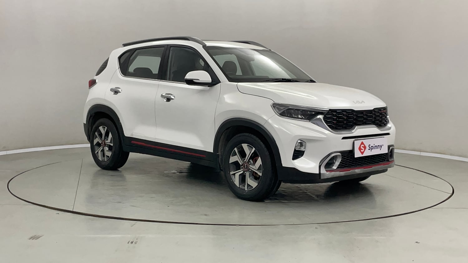 Used 2022 Kia Sonet GTX Plus 1.0 iMT Petrol Manual exterior RIGHT FRONT CORNER VIEW