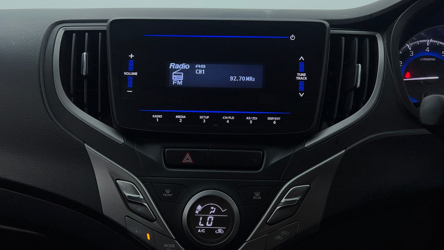 Used 2019 null Petrol Automatic interior MUSIC SYSTEM & AC CONTROL VIEW