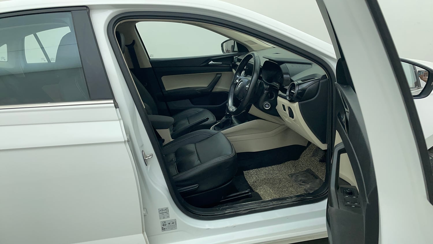 Used 2024 Skoda Slavia Ambition 1.0L TSI AT Petrol Automatic interior RIGHT SIDE FRONT DOOR CABIN VIEW