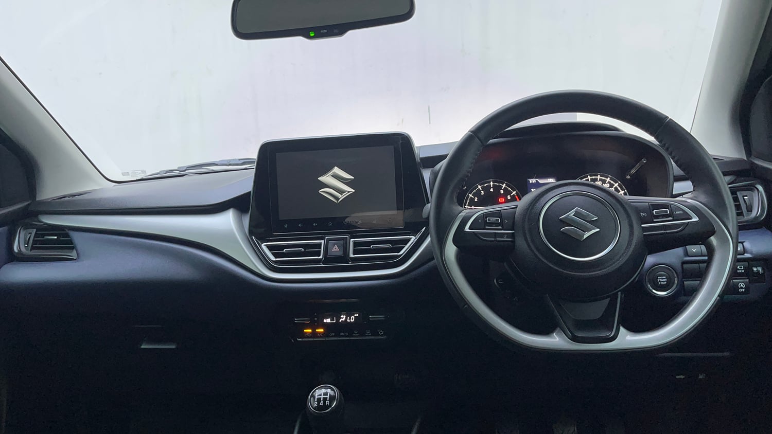 Used 2024 Maruti Suzuki Baleno Alpha MT Petrol Manual interior DASHBOARD VIEW