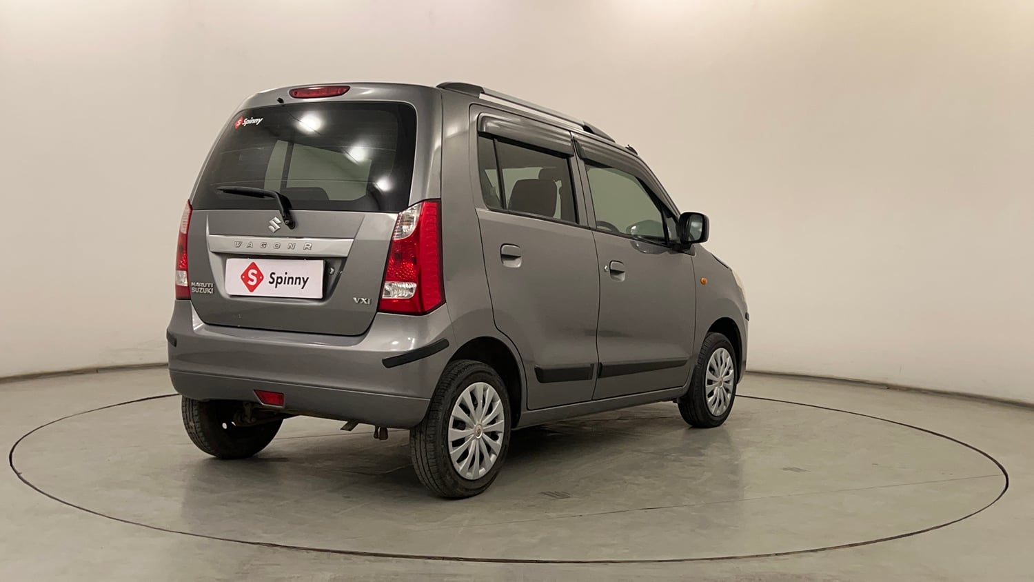 Used 2017 Maruti Suzuki Wagon R VXI Petrol Manual exterior RIGHT REAR CORNER VIEW