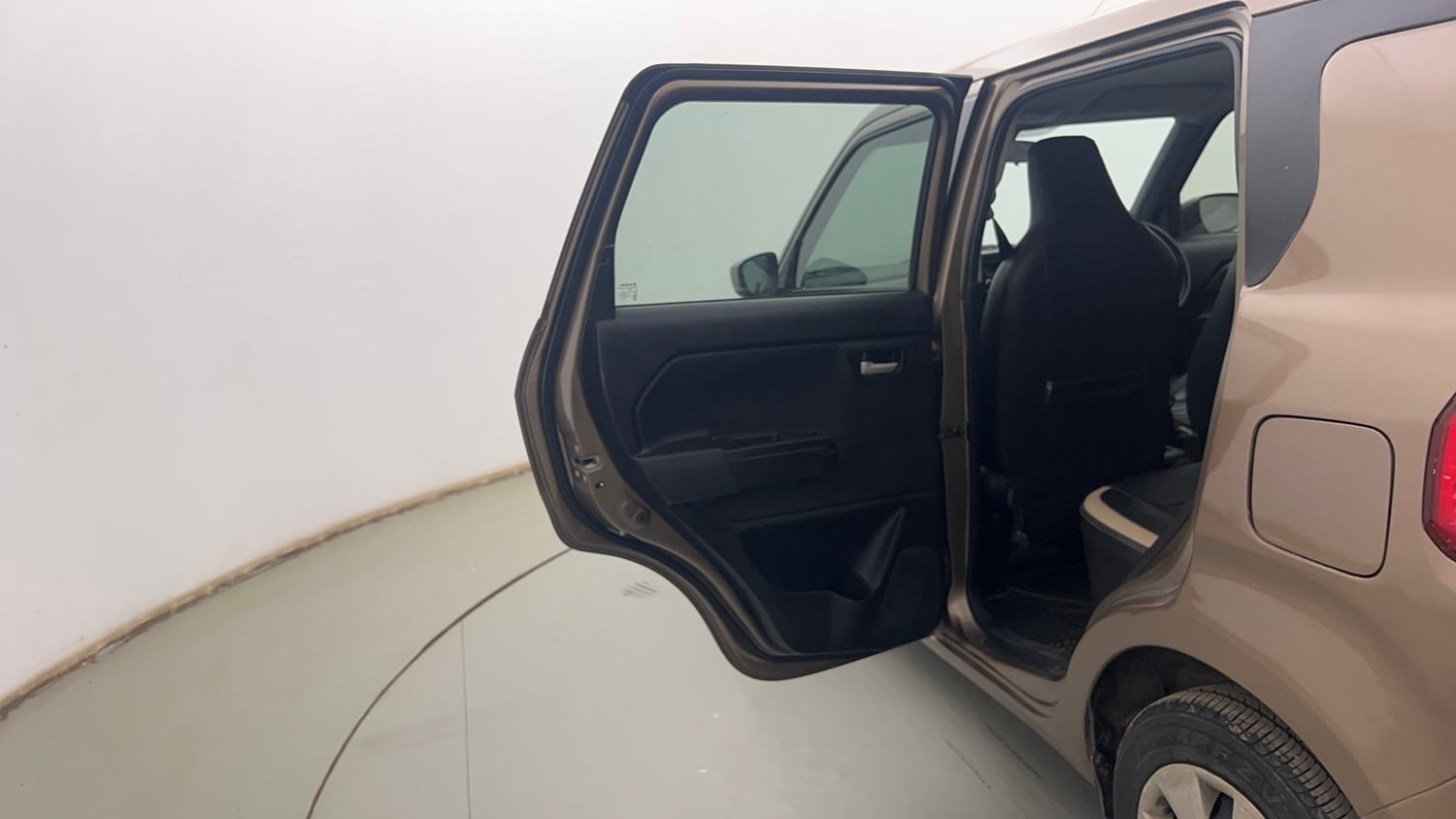 Used 2022 Maruti Suzuki Wagon R VXi (O) 1.2 Petrol Manual interior LEFT REAR DOOR OPEN VIEW