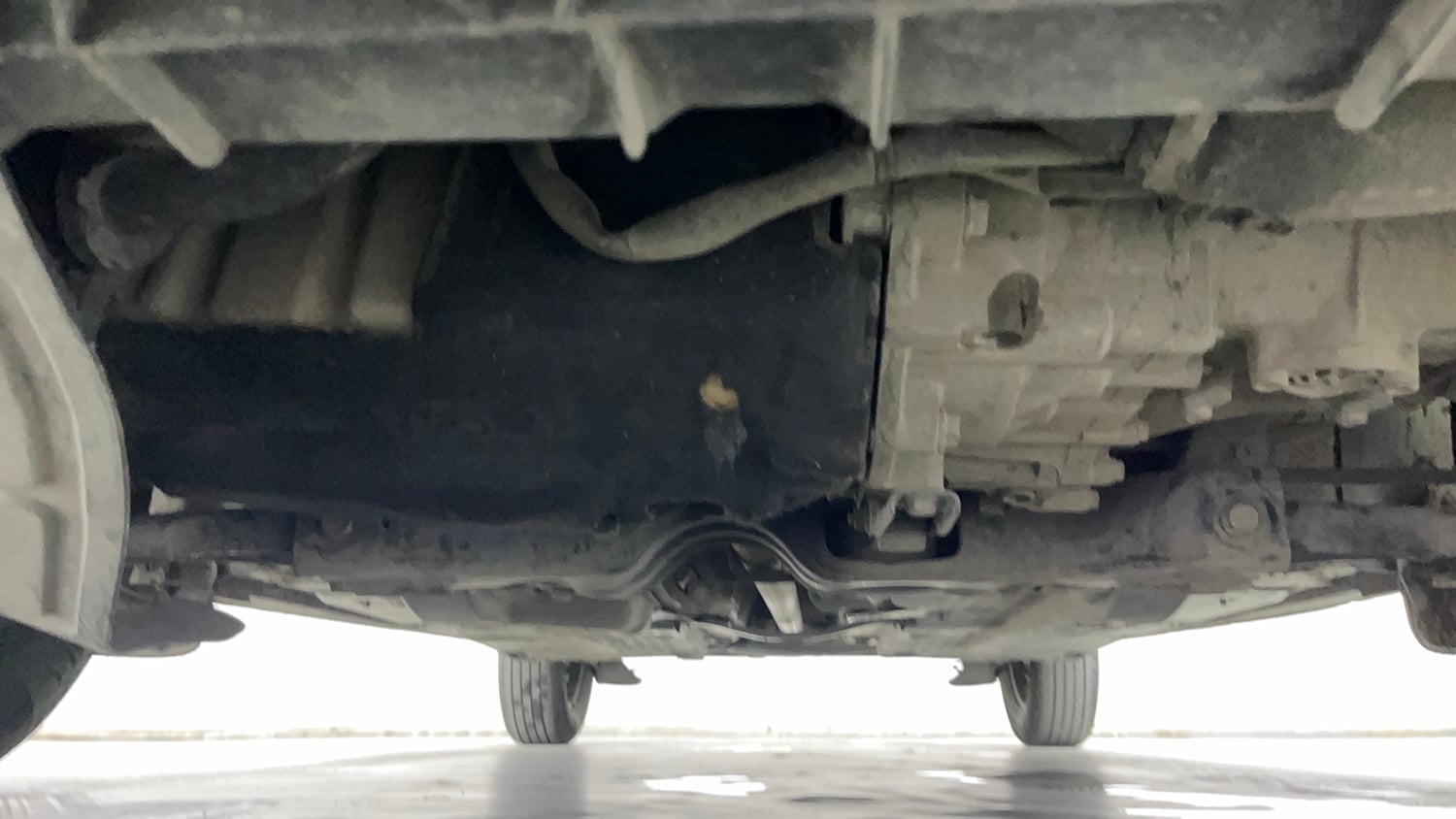 Used 2020 Volkswagen Ameo Trendline 1.5L (D) Diesel Manual extra FRONT LEFT UNDERBODY VIEW