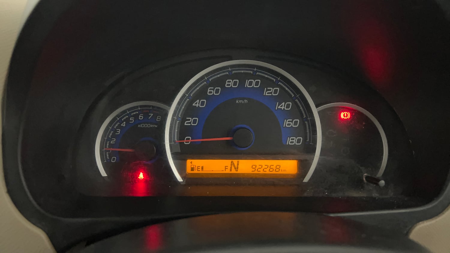 Used 2019 Maruti Suzuki Wagon R 1.0 VXI AMT Petrol Automatic interior CLUSTERMETER VIEW