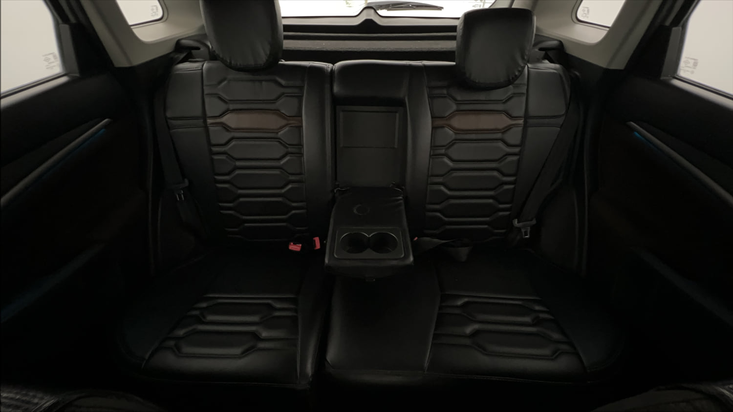 Used 2023 Maruti Suzuki Brezza ZXi Plus Petrol Manual interior REAR SEAT CONDITION VIEW