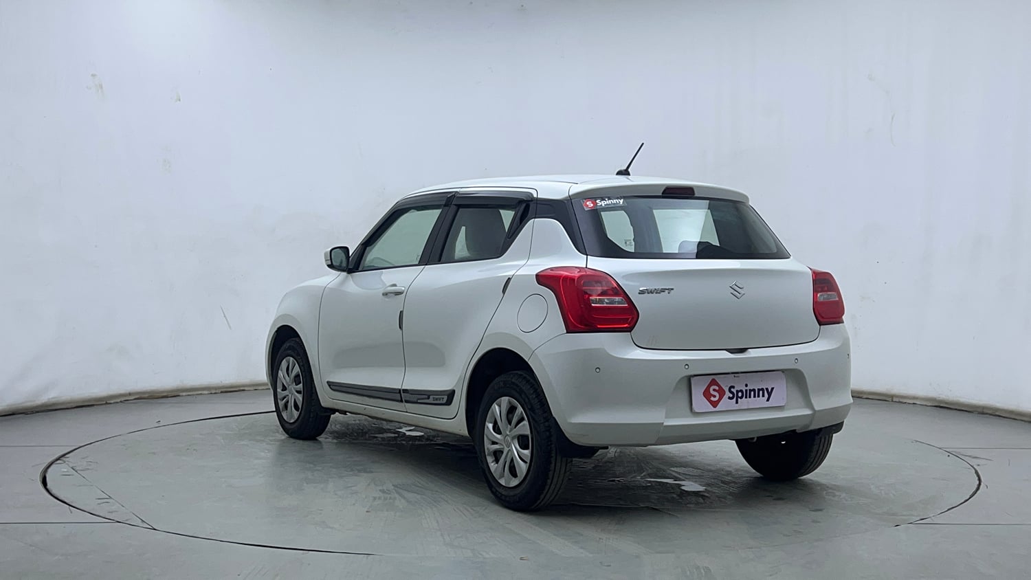 Used 2023 Maruti Suzuki Swift VXi Petrol Manual exterior LEFT REAR CORNER VIEW