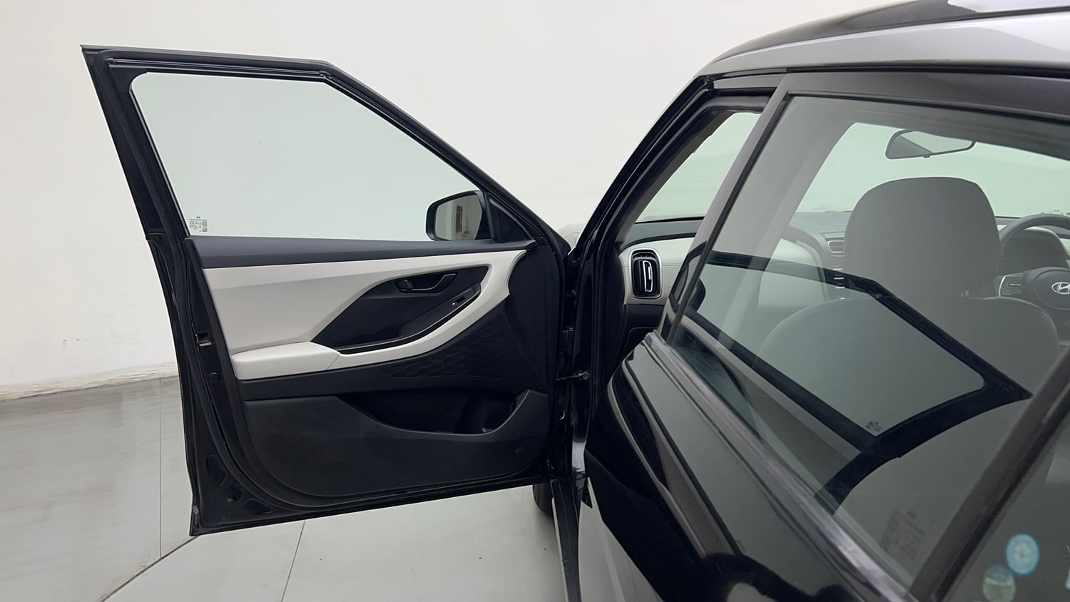 Used 2022 Hyundai Creta EX 1.5 Petrol Petrol Manual interior LEFT FRONT DOOR OPEN VIEW