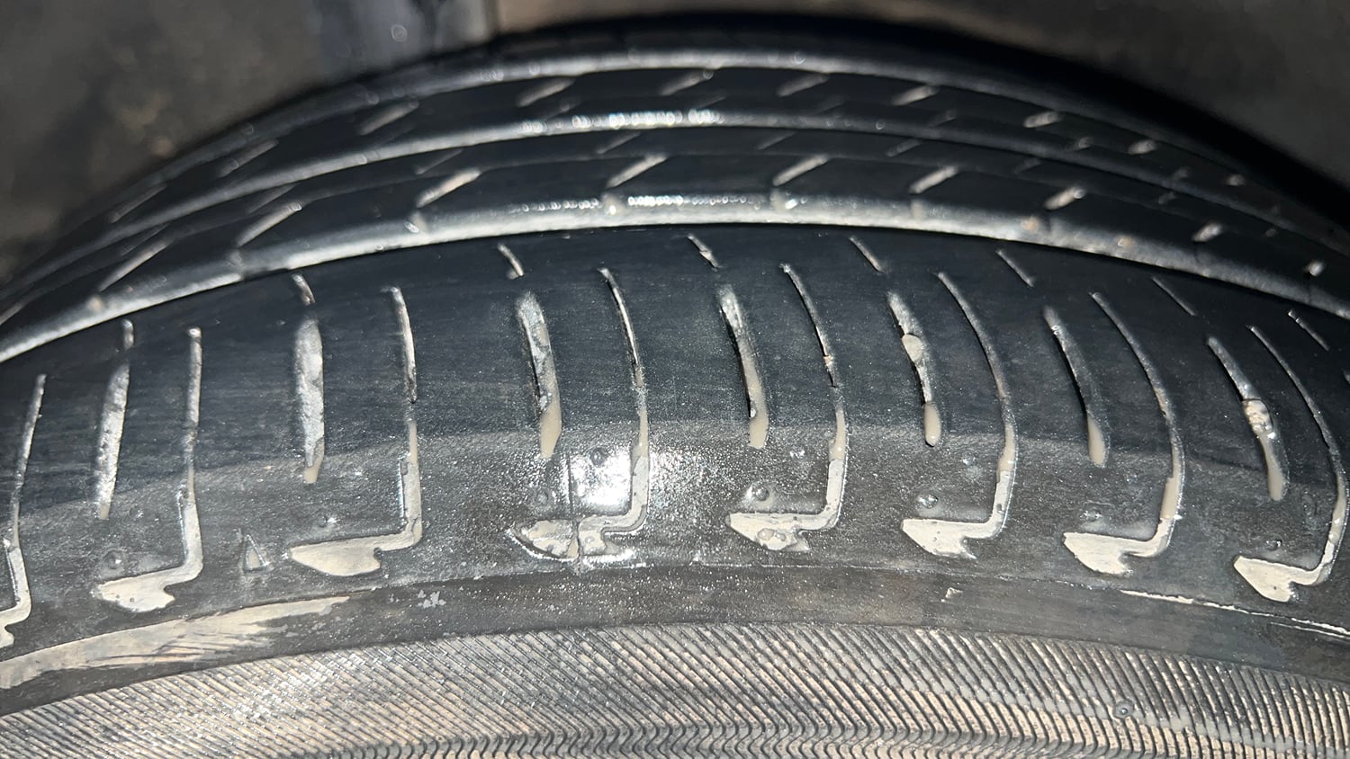 Used 2022 Honda City ZX CVT Petrol Petrol Automatic tyres RIGHT REAR TYRE TREAD VIEW