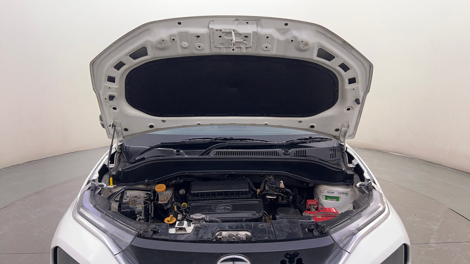 Used 2022 Tata Punch Creative AMT Petrol Automatic engine ENGINE & BONNET OPEN FRONT VIEW