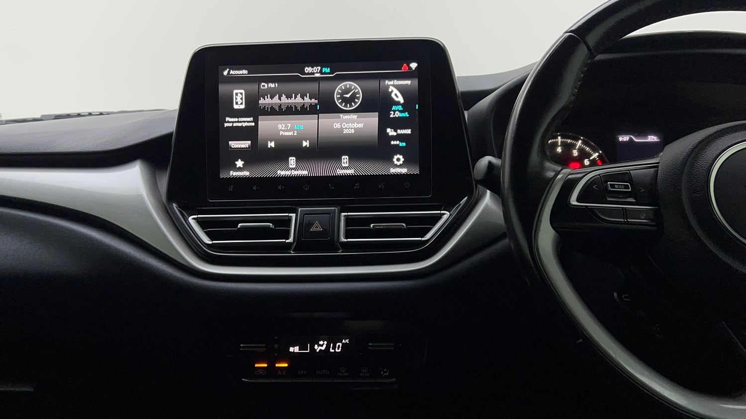 Used 2022 Maruti Suzuki Baleno Alpha MT Petrol Manual interior MUSIC SYSTEM & AC CONTROL VIEW