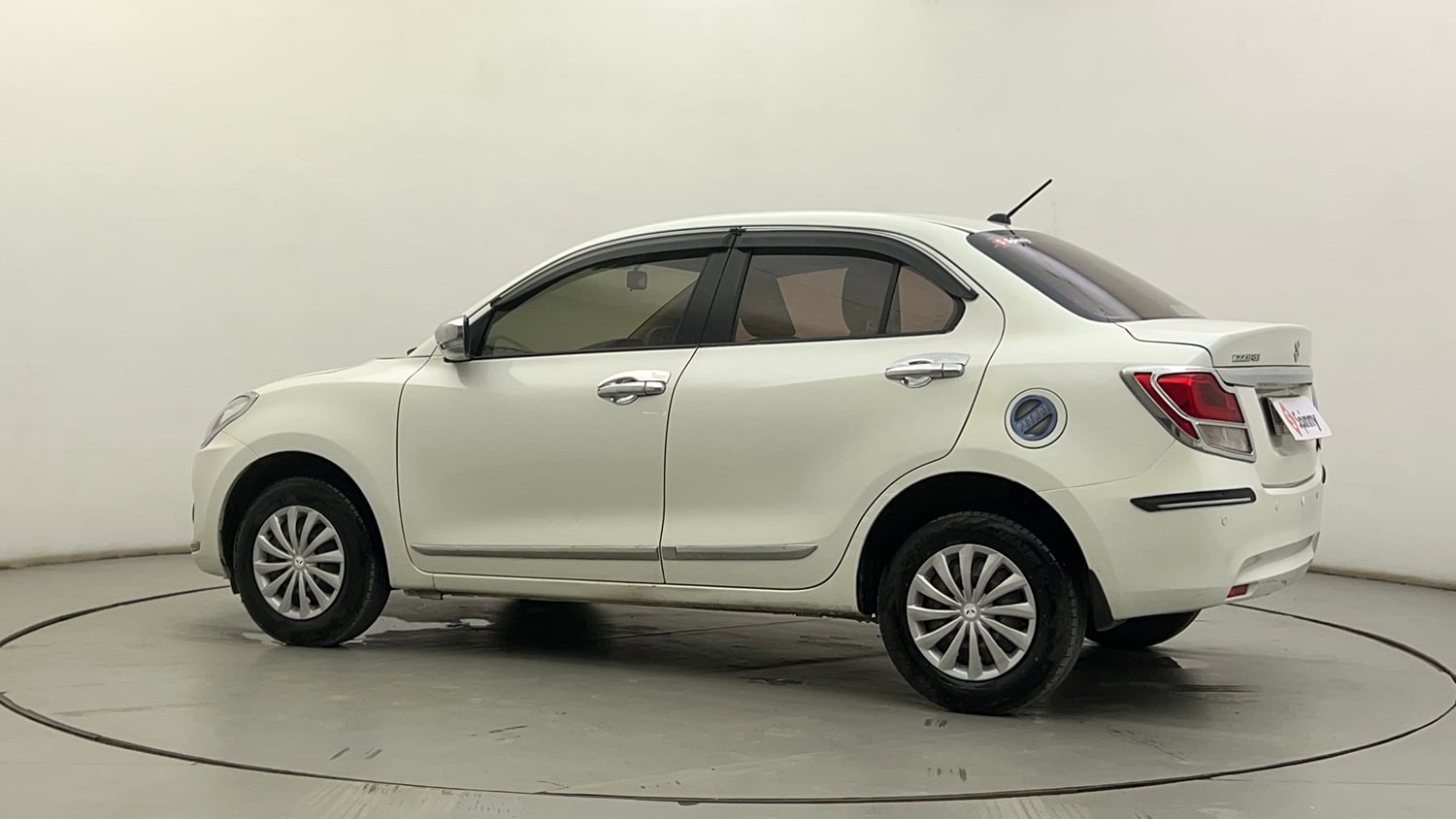Used 2019 Maruti Suzuki Dzire VXi Petrol Manual exterior LEFT REAR CORNER VIEW