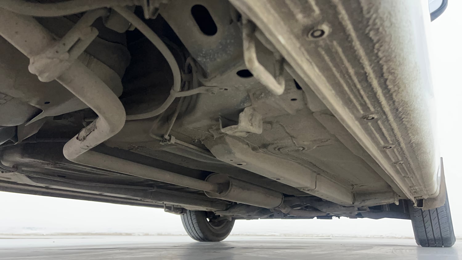Used 2015 Maruti Suzuki Celerio VXi Petrol Manual extra REAR RIGHT UNDERBODY VIEW
