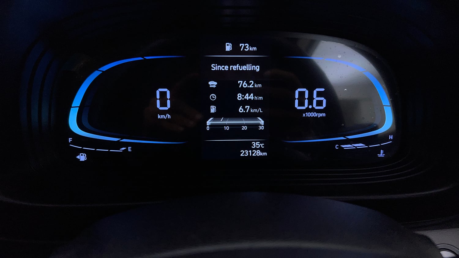 Used 2022 Hyundai Venue SX 1.2 Petrol Petrol Manual interior CLUSTERMETER VIEW