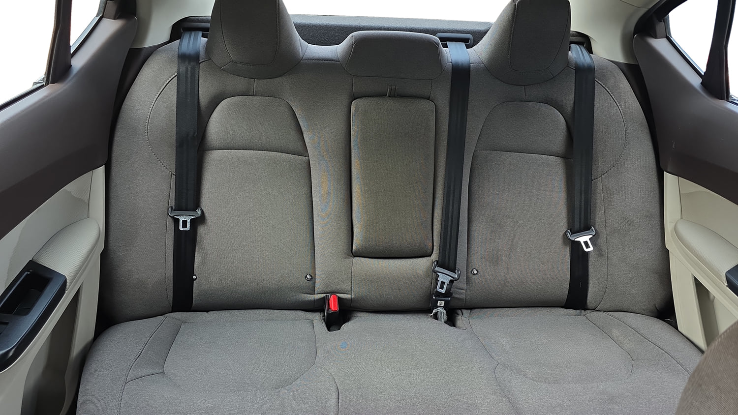 Used 2025 Tata Tigor XZA Plus iCNG Cng Automatic interior REAR SEAT CONDITION VIEW