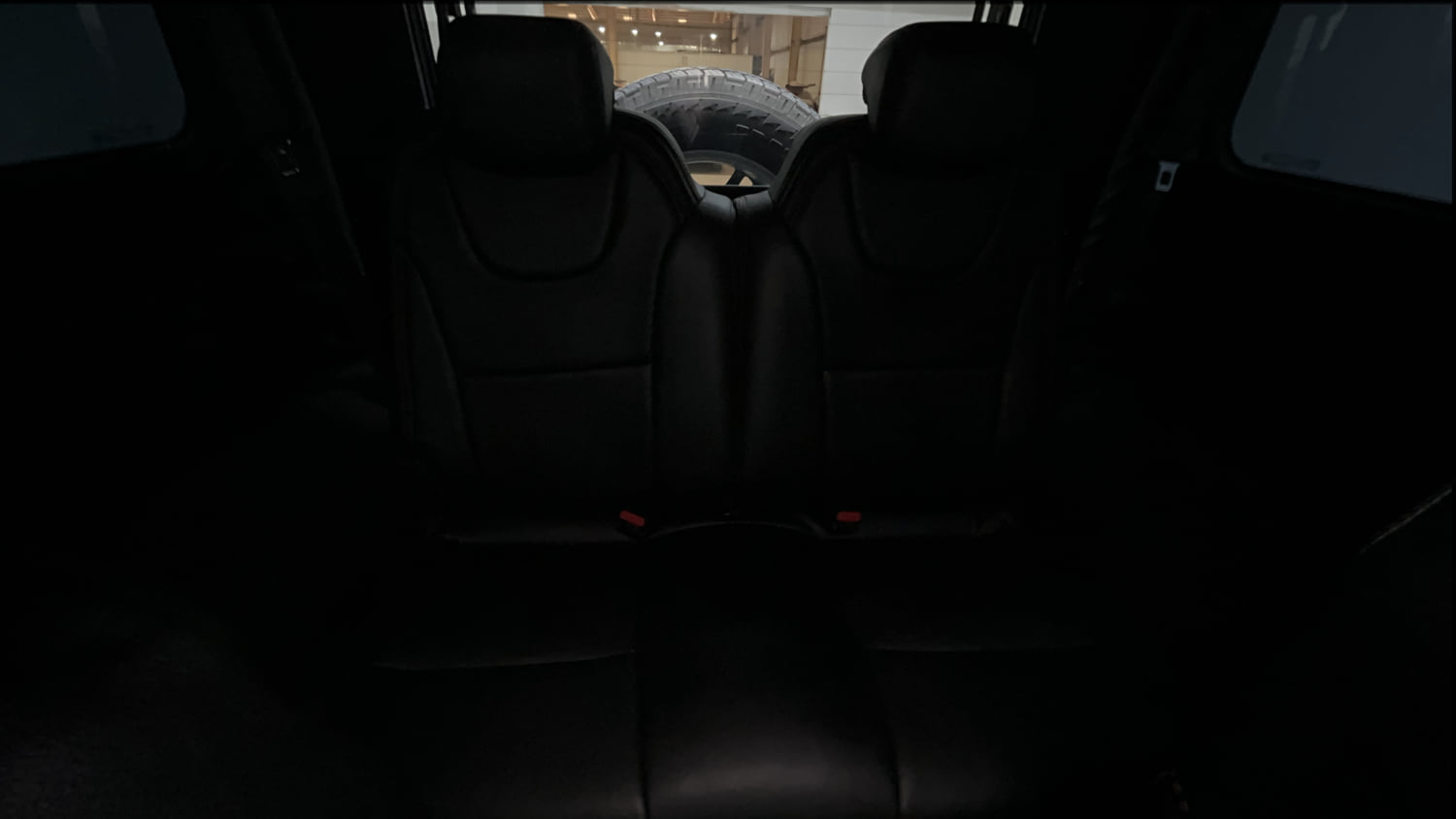 Used 2024 Mahindra Thar LX Hard Top Diesel MT RWD Diesel Manual interior REAR SEAT CONDITION VIEW