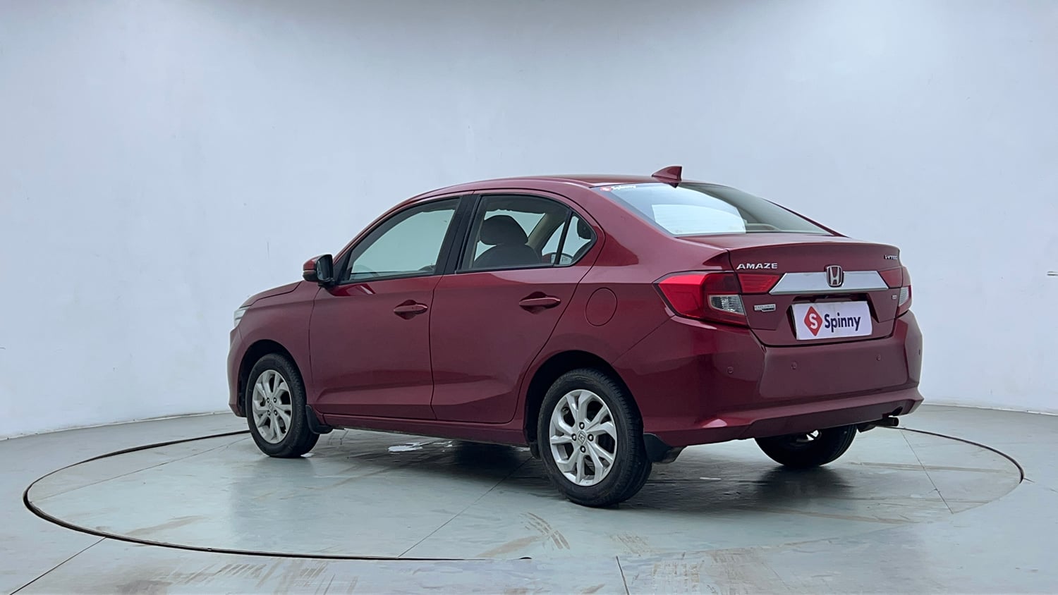 Used 2020 Honda Amaze Exclusive Edition CVT Petrol Petrol Automatic exterior LEFT REAR CORNER VIEW