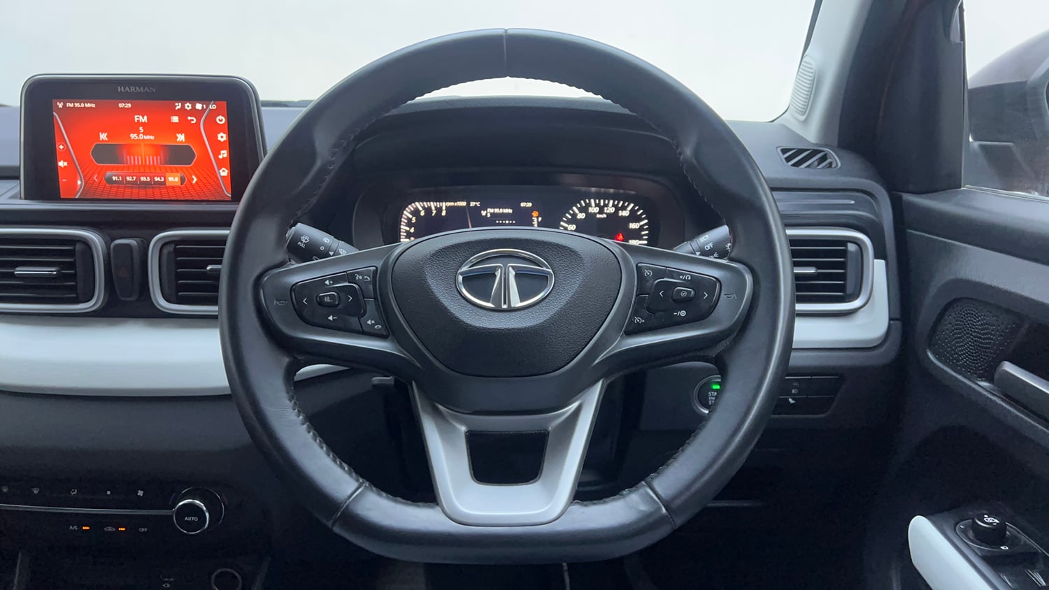 Used 2023 Tata Punch Creative Dual Tone AMT Petrol Automatic interior STEERING VIEW