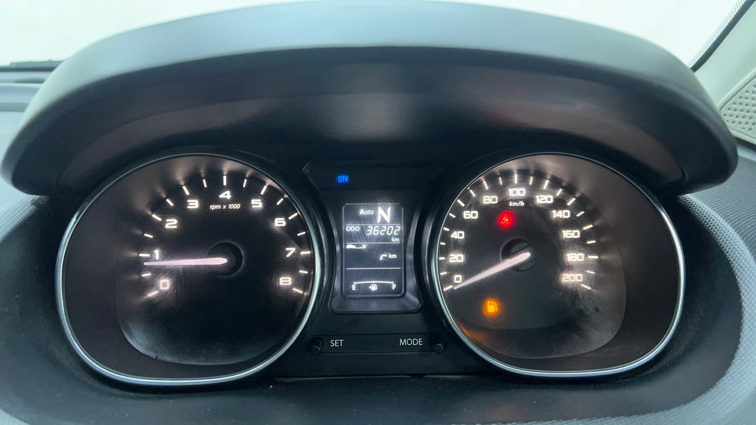 Used 2019 Tata Tiago Revotron XZA Petrol Automatic interior CLUSTERMETER VIEW