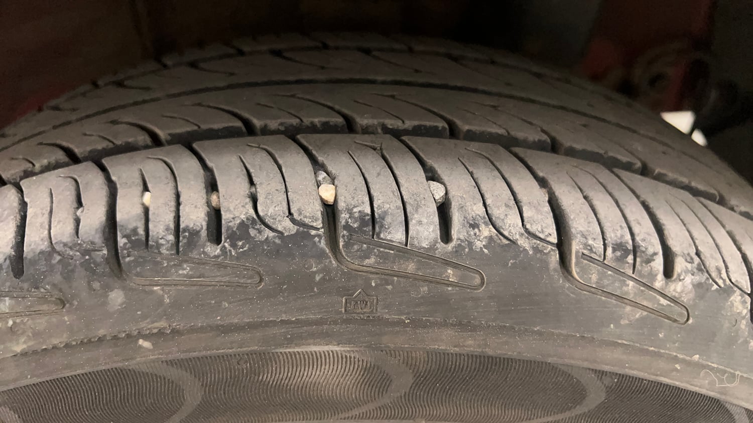 Used 2016 Hyundai Xcent SX 1.2 Petrol Manual tyres LEFT REAR TYRE TREAD VIEW